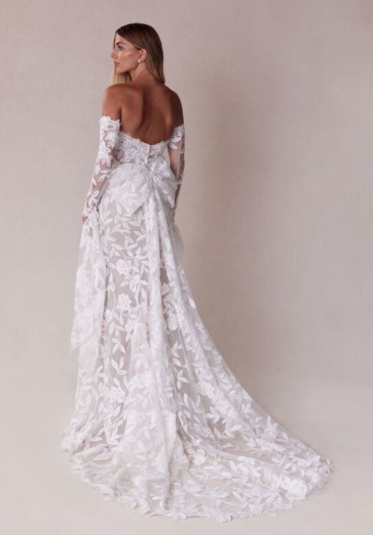 Mori Lee 2739 Santana Separate Sleeve Strapless Bridal Dress