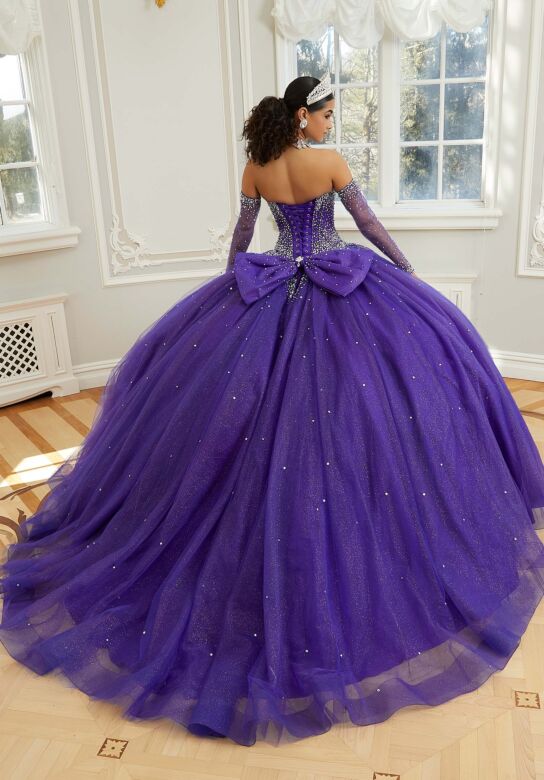 Mori Lee 60205 Sweetheart Neck Basque Waist Quinceanera Dress
