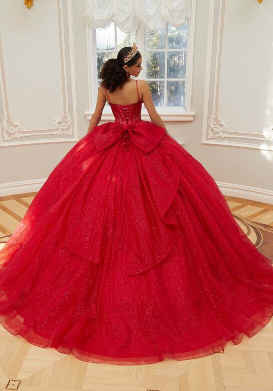 Mori Lee 60206 Sheer Bodice Bolero Jacket Quinceanera Dress
