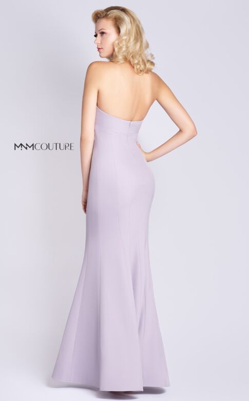 MNM Couture M0004 Halter Neck Open Back Dress