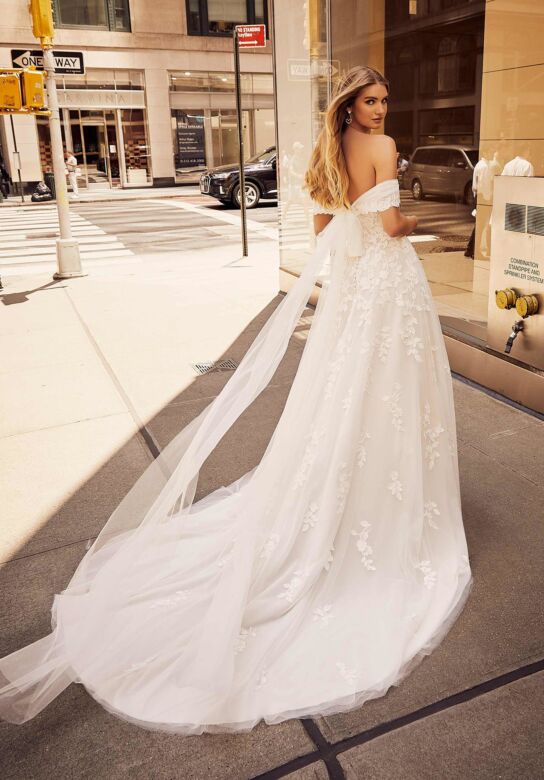 Mori Lee 15005 Juniper Sweetheart Neck Two-Way Wedding Gown