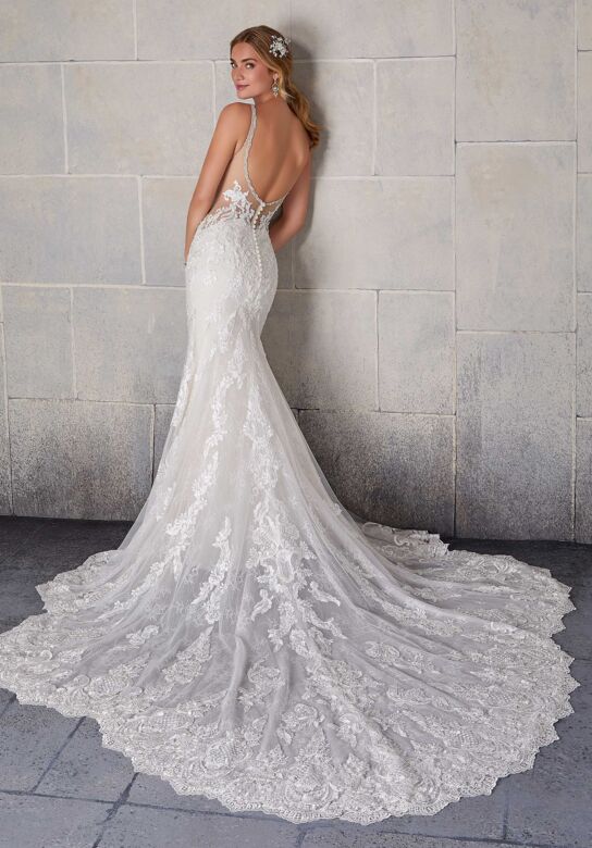 Mori Lee 2139 Sofia Scoop Back Bridal Dress