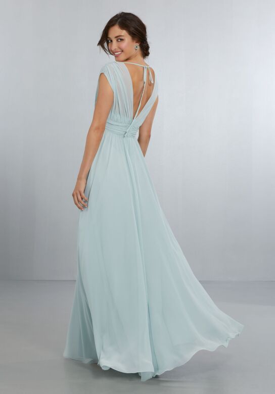 Mori Lee 21567 Empire Waist Bridesmaid Dress - Stock Only