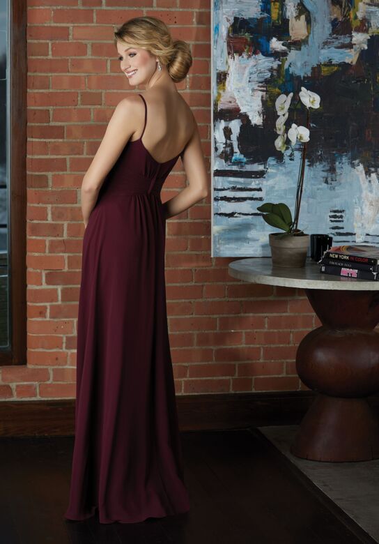 Mori Lee 21592 Knotted Waist Bridesmaid Dress
