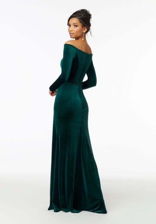 Mori Lee 21724 Off The Shoulder Bridesmaid Dress