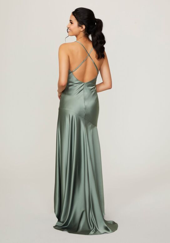 Mori Lee 21783 Cowl Neck High Low Bridesmaid Dress - Stock Only