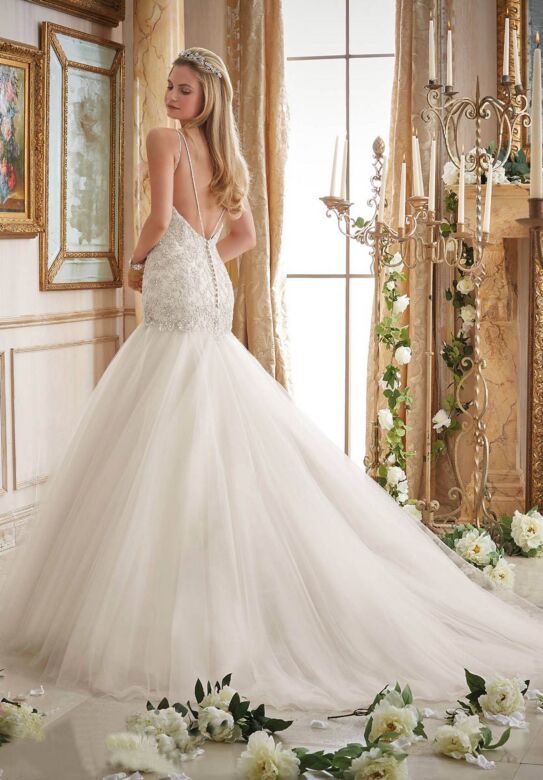 Mori Lee 2874 In Stock Wedding Dress
