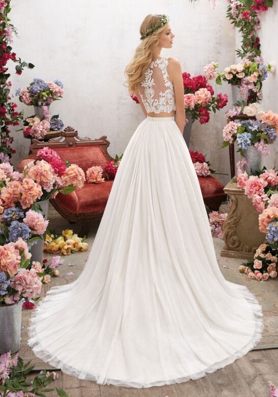 Mori Lee 6856 In Stock Wedding Dress