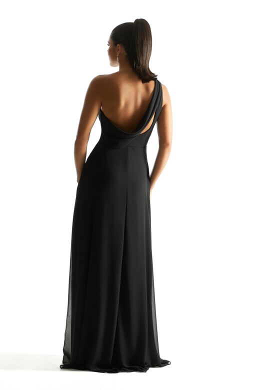 Mori Lee 21851 One Shoulder Chiffon A-line Bridesmaid Dress