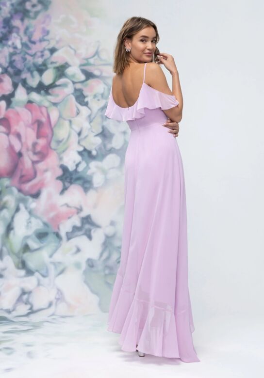 Mori Lee 3030010 Asymmetric Skirt A-line Chiffon Bridesmaid Dress
