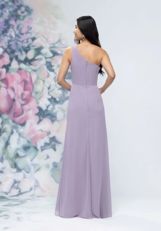 Mori Lee 3030012 One Shoulder A-line Chiffon Bridesmaid Dress