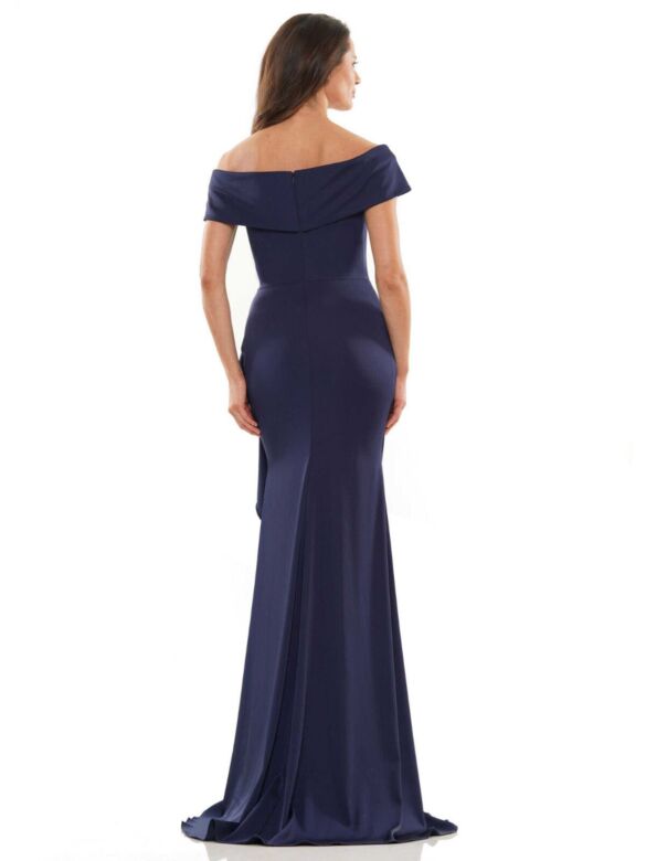 Marsoni MV1180 Faux Wrap Off The Shoulder Dress