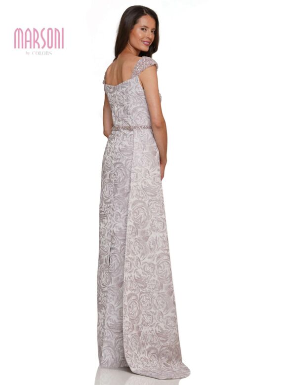 Marsoni MV1269 Cap Sleeves Floral Dress