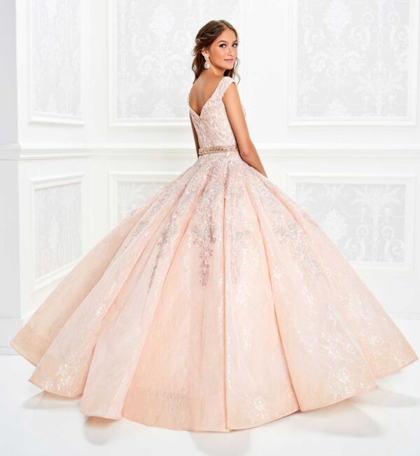 Princesa by Ariana Vara PR11921LS Beaded Waist Quince Dress