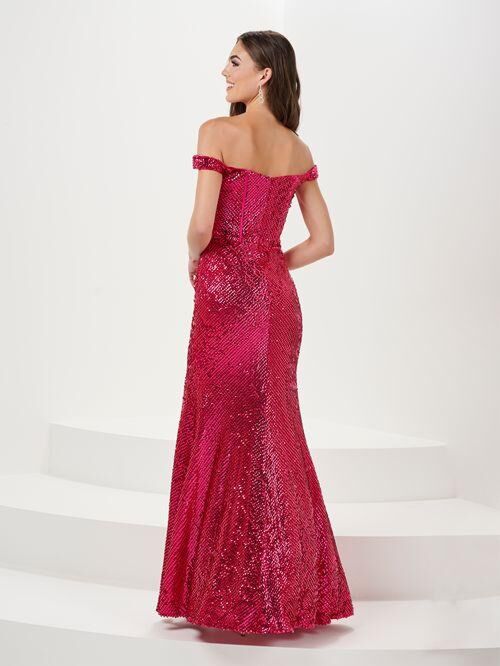 Panoply 14158 Corset Bodice Sequin Dress - Stock Only