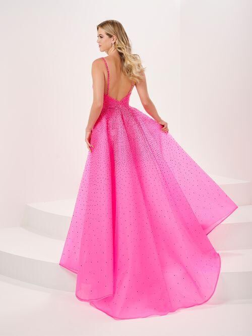 Panoply 14201 Long Overskirt Embellished Dress - Stock Only