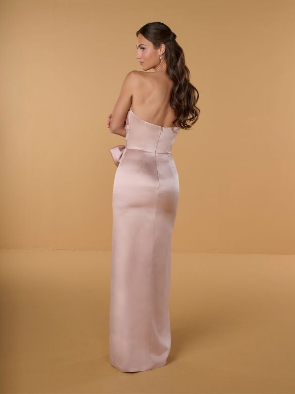 Christina Wu 22296 Satin Strapless Bridesmaid Dress
