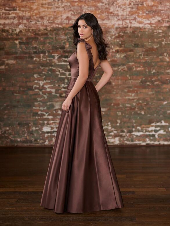 Christina Wu 22236 Bow Strap Sweetheart Neck Bridesmaid Dress