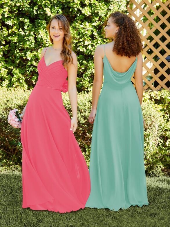 Christina Wu 22055 Cowl Back Bridesmaid Dress