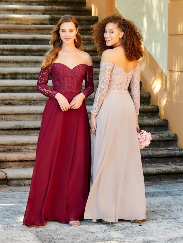 Christina Wu 22062 Off The Shoulder Bridesmaid Dress - Stock Only