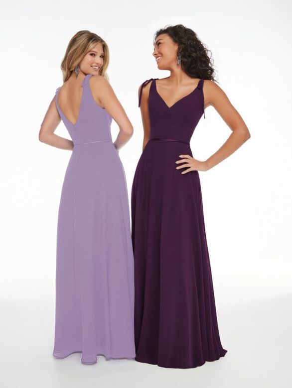 Christina Wu 22030 Bow Strap Bridesmaid Dress - Stock Only