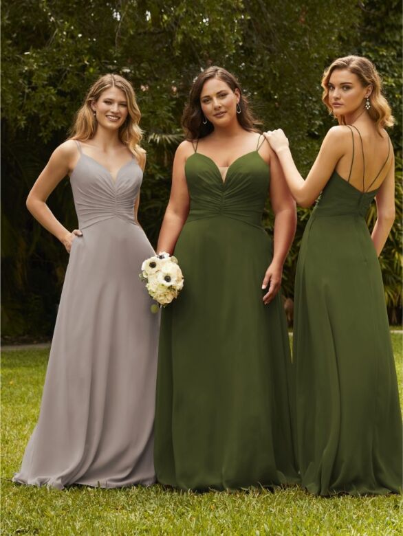 Christina Wu 22098 Sweetheart Neck Double Strap Bridesmaid Dress