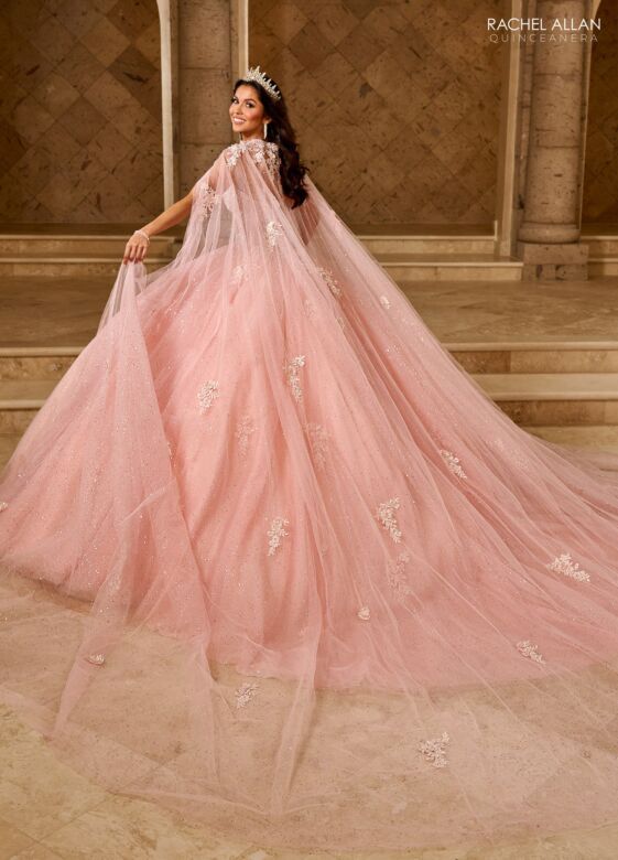 Rachel Allan RQ1162 Basque Waist Sweetheart Neck Quinceanera Gown
