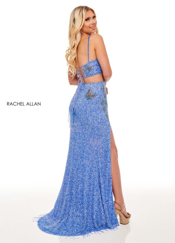 Rachel Allan 70258 Embellished 2-Piece Sweetheart Neck Dress
