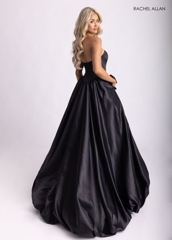 Rachel Allan 71035 Bubble Skirt Strapless Dress