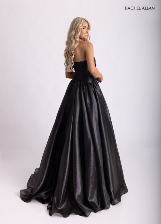 Rachel Allan 71060 Full Skirt Strapless Dress