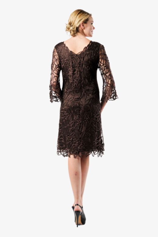 Soulmates C903 Bell Sleeve Knee Length Dress