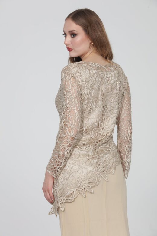 Soulmates C805809 Lace Tunic 2 Piece Dress