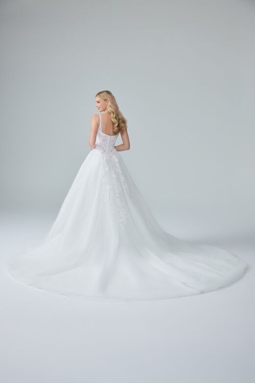 Sophia Tolli Y3246 Viola Slim Strap Tulle Corset Bridal Dress