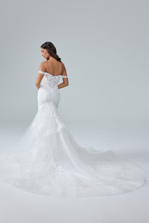 Sophia Tolli Y3247 Solene Off The Shoulder Corset Mermaid Bridal Dress