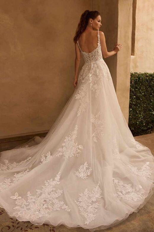 Sophia Tolli Y3173 Maya Sweetheart Neck Applique A-Line Wedding Gown