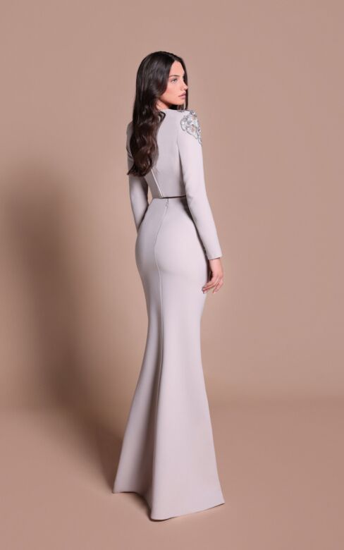 Tarik Ediz 66649 Erica-Takim Evening Dress
