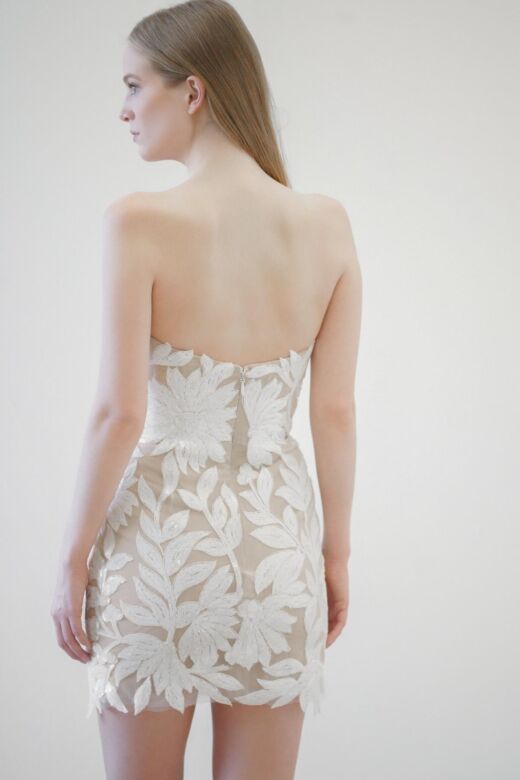 Locket 11827 June Sweetheart Neck Short Bridal Dress