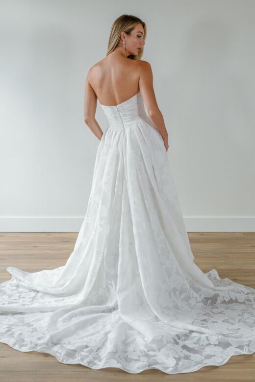 Locket 12255P Vienna Sweetheart Neck Drape Bodice Wedding Dress
