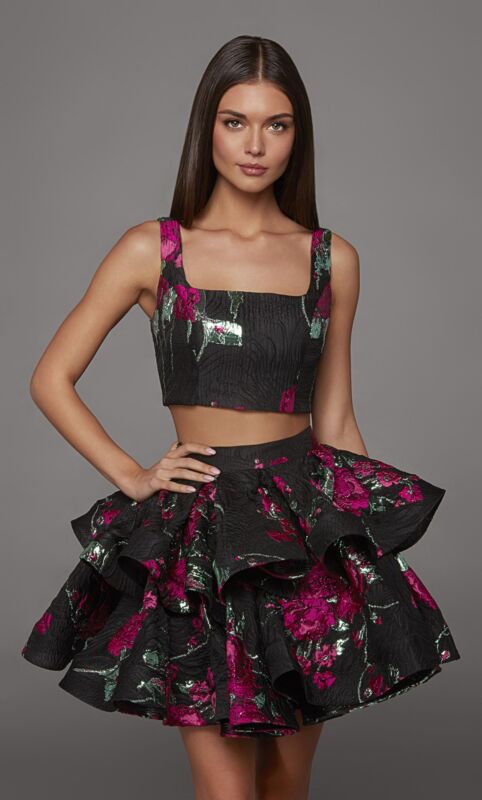 Black-Fuchsia