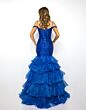 Ava Presley 38915 Cold-Shoulder Strap Mermaid Dress