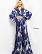 Jovani 06850 Wide-Leg Printed Pants