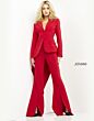 Jovani 07209 Asymmetric Blazer Two Piece Pant Suit