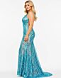 Jovani 08099 Open Back Sequin Dress
