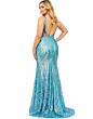 Jovani 08099 Open Back Sequin Dress
