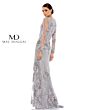 Mac Duggal 67539 Illusion Sleeve Lace Dress