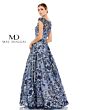 Mac Duggal 79325 Cap Sleeve Floral Dress