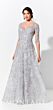 Ivonne D Exclusively for Mon Cheri 120D02 V-Neck A-Line Dress
