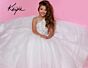 Johnathan Kayne C143 Ruffle Hem Beaded Halter Neck Dress