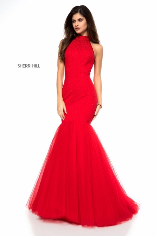 Sherri Hill 51779 Trumpet-Style Prom Gown
