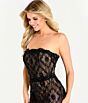 Jovani 44422 Beaded Lace Strapless Dress